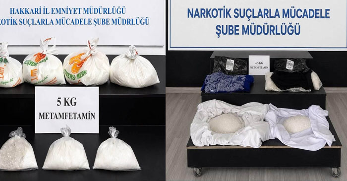 Hakkâri'de Zehir Tacirlerine Operasyon: 4 Tutuklama