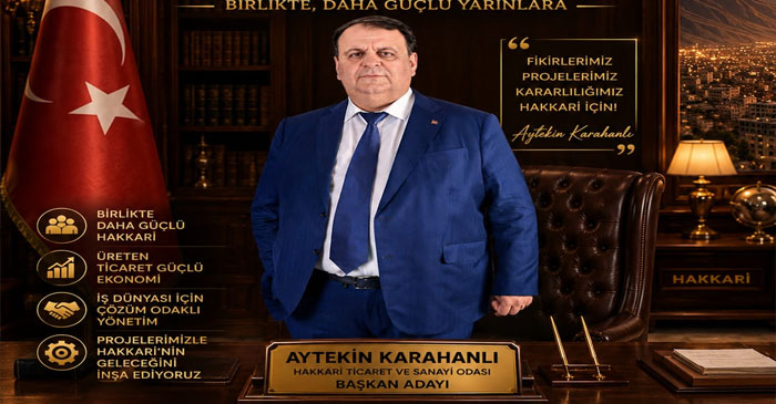 Karahanlı HATSO başkan adayı olduğunu açıkladı