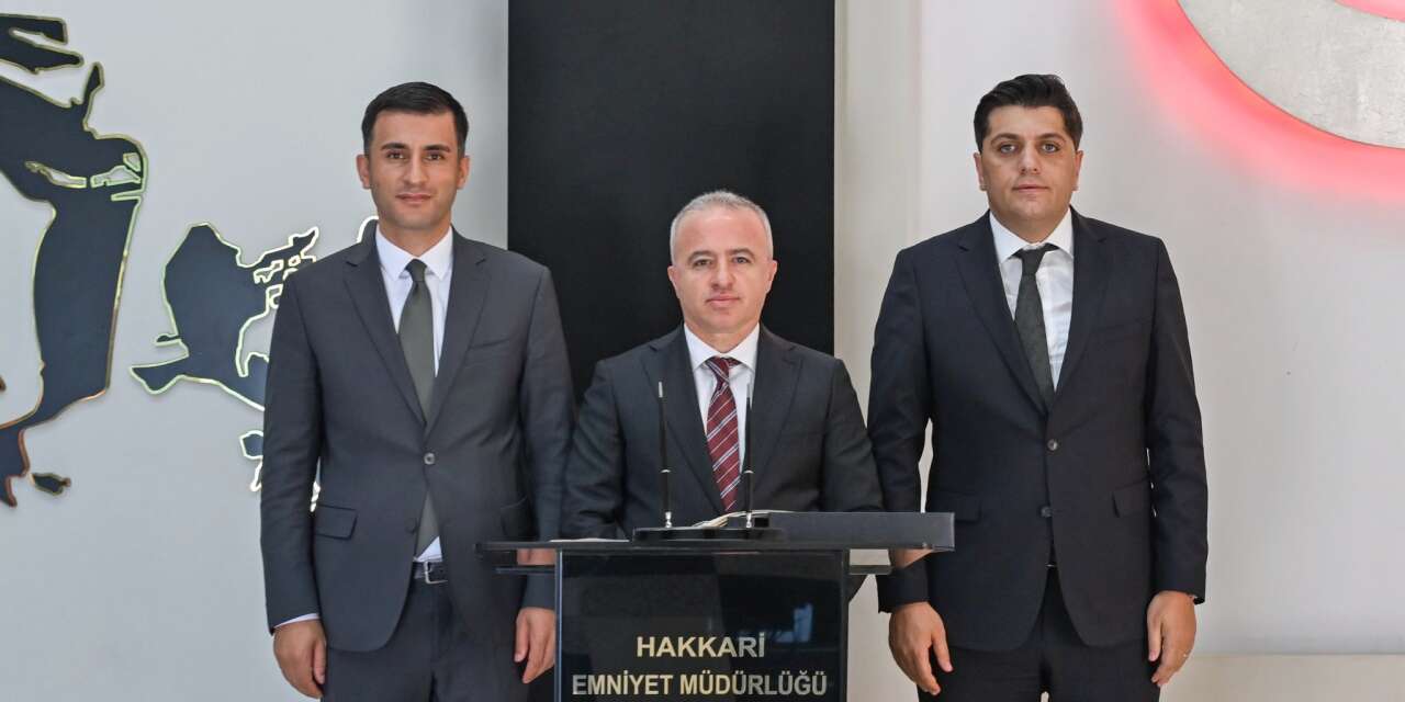 Yeni Atanan Vali Yardımcılarından Emniyet Müdürüne Ziyaret