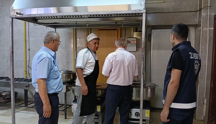 Hakkari Belediyesi'nden kurum mutfaklarına hijyen denetimi