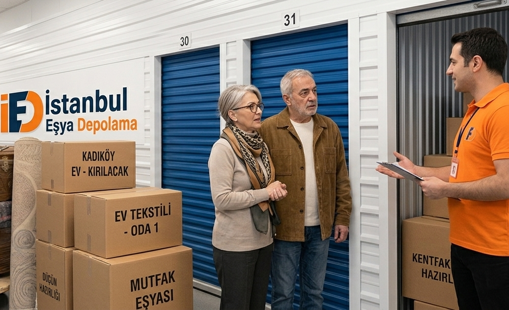 İstanbul'da Küçülen Aileler Depolamaya Yöneliyor