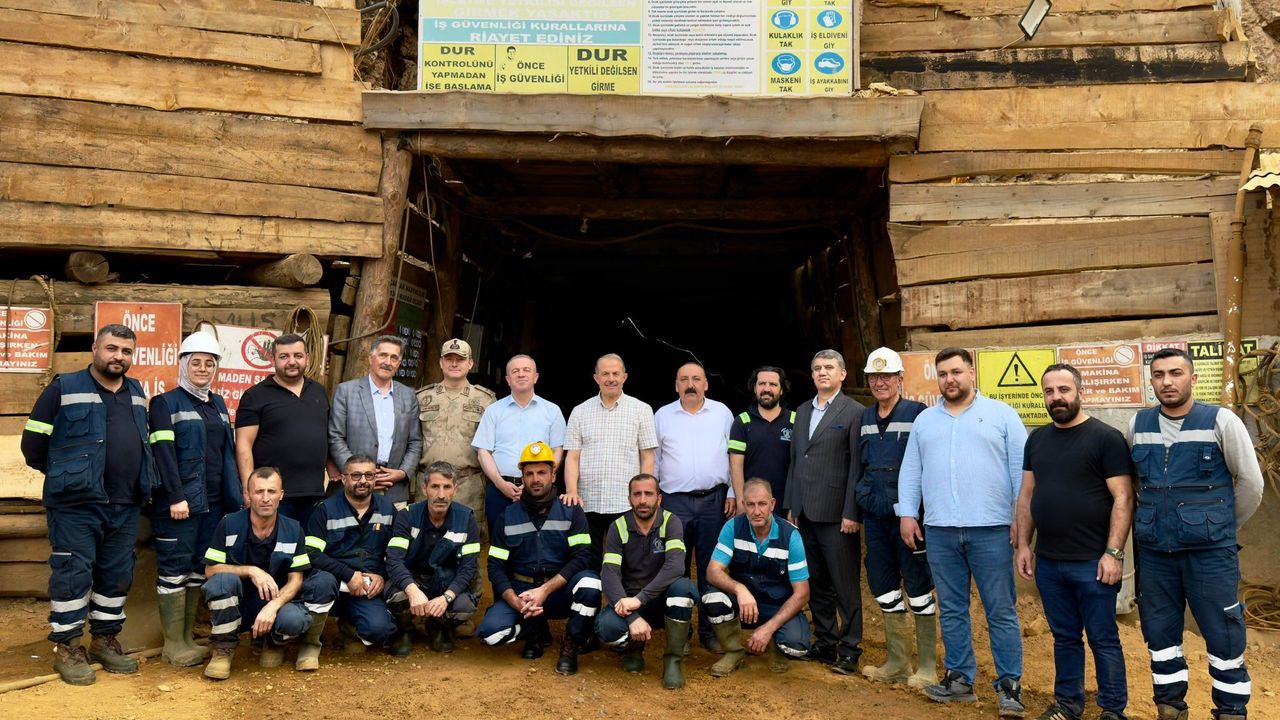 Çağlar Madencilik'in Hakkari’deki yatırımı incelendi