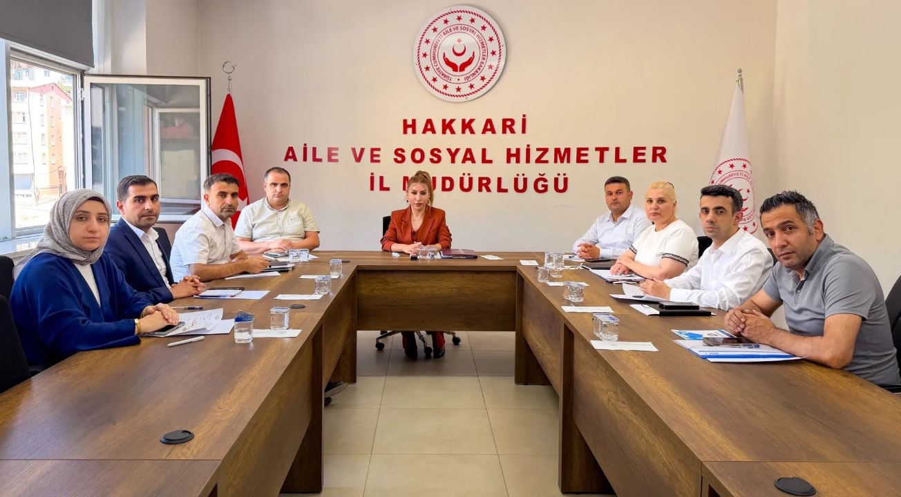 Hakkâri'de Sosyal Hizmet Çalışmaları Değerlendirildi