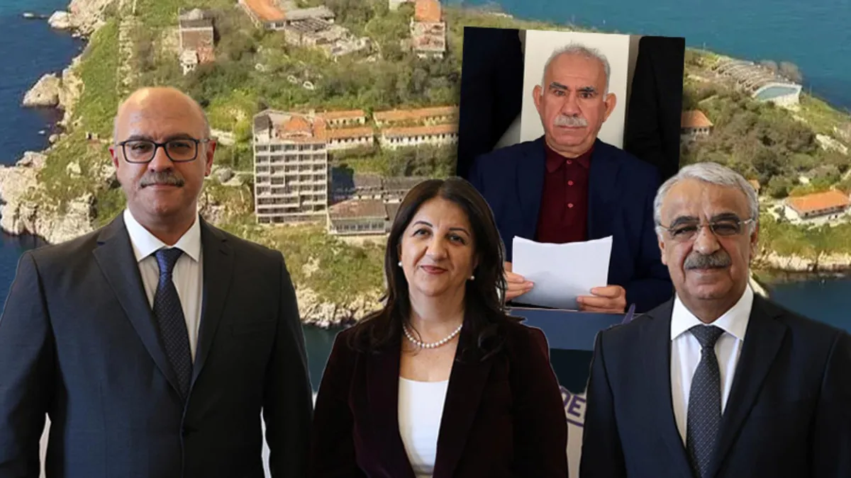 DEM Parti Heyeti, İmralı Ziyareti Sonrası Öcalan'ın mesajını paylaştı