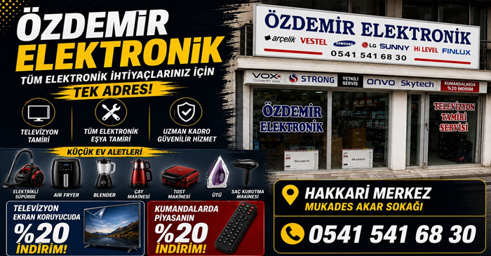 Özdemir Elektronik'ten %20 İndirim Fırsatı