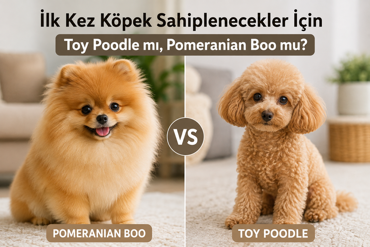 lk Kez Köpek Sahiplenecekler İçin Toy Poodle mı, Pomeranian Boo mu?