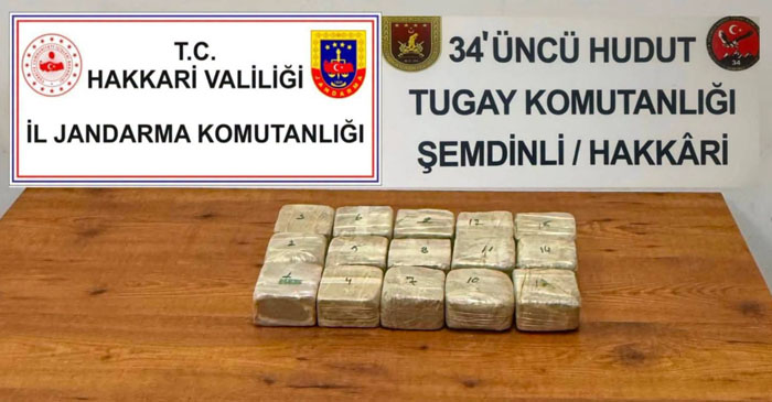 Hakkari'de Şüpheli Çantadan Eroin Çıktı