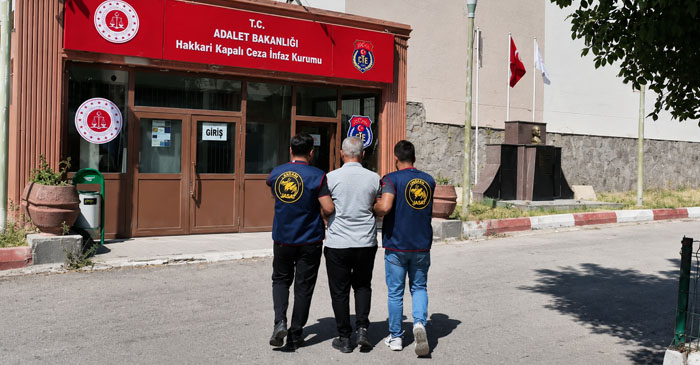 Hakkari JASAT’tan operasyon: 20 yıl hapis cezasıyla aranıyordu