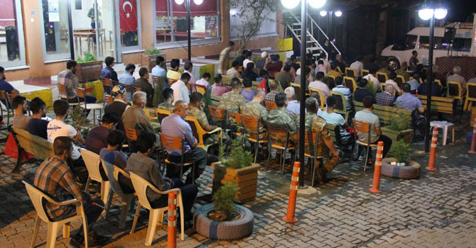 Şemdinli’de 15 Temmuz etkinliği