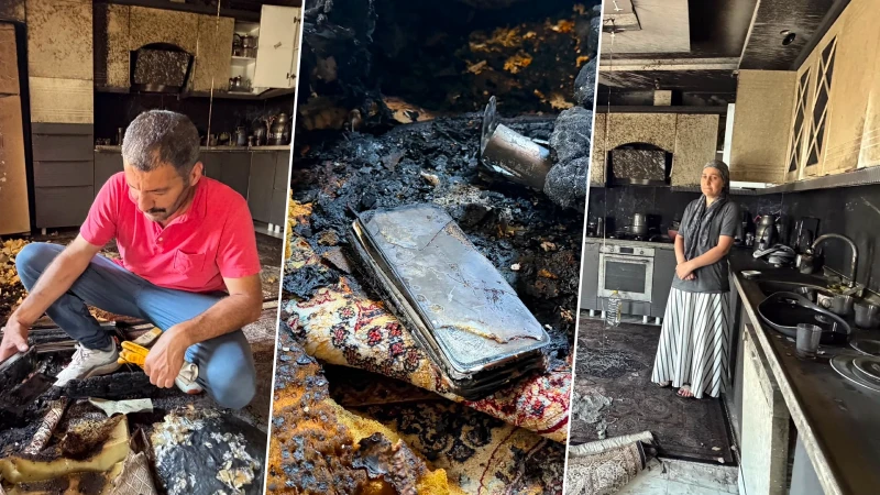 Hakkari’de Cep telefonları bir anda patladı: Evde yangın çıktı