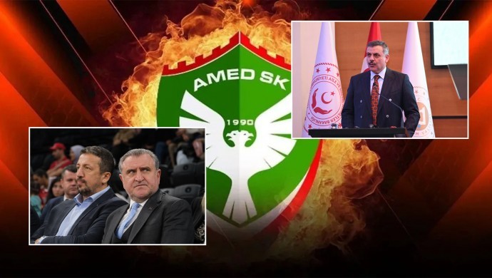 Amedspor-Erzurumspor maçında 2 bakan tribünde olacak