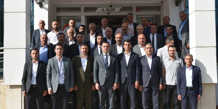 Vali Yardımcısı Cüneyt Zor, 28 Köy Muhtarıyla Buluştu