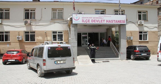 Şemdinli'de Pancar toplarken uçuruma yuvarlandı