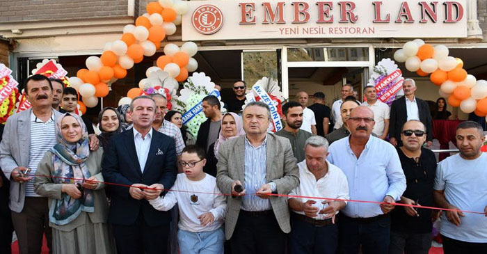 Hakkari’de Ember Land törenle hizmete açıldı