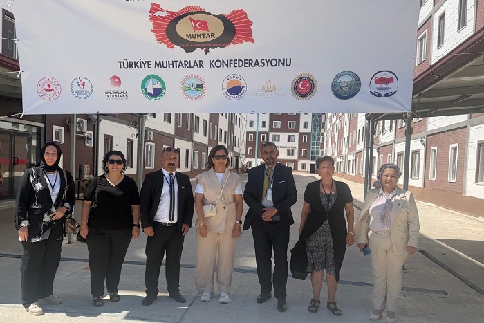 Hakkâri muhtarları Sinop’taki çalıştaya katıldı
