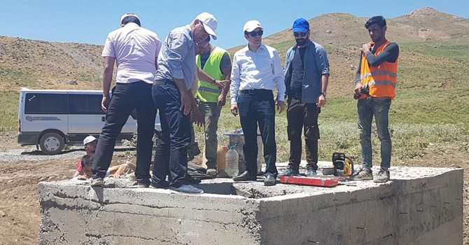 Epcim, 3500 rakımdaki çalışmaları denetledi