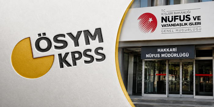 Hakkari Nüfus Müdürlüğü KPSS için pazar günü açık olacak