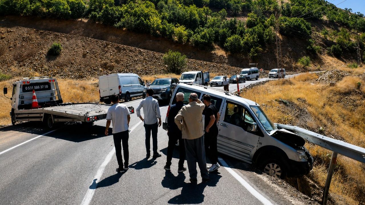Şemdinli’de Trafik kazası!