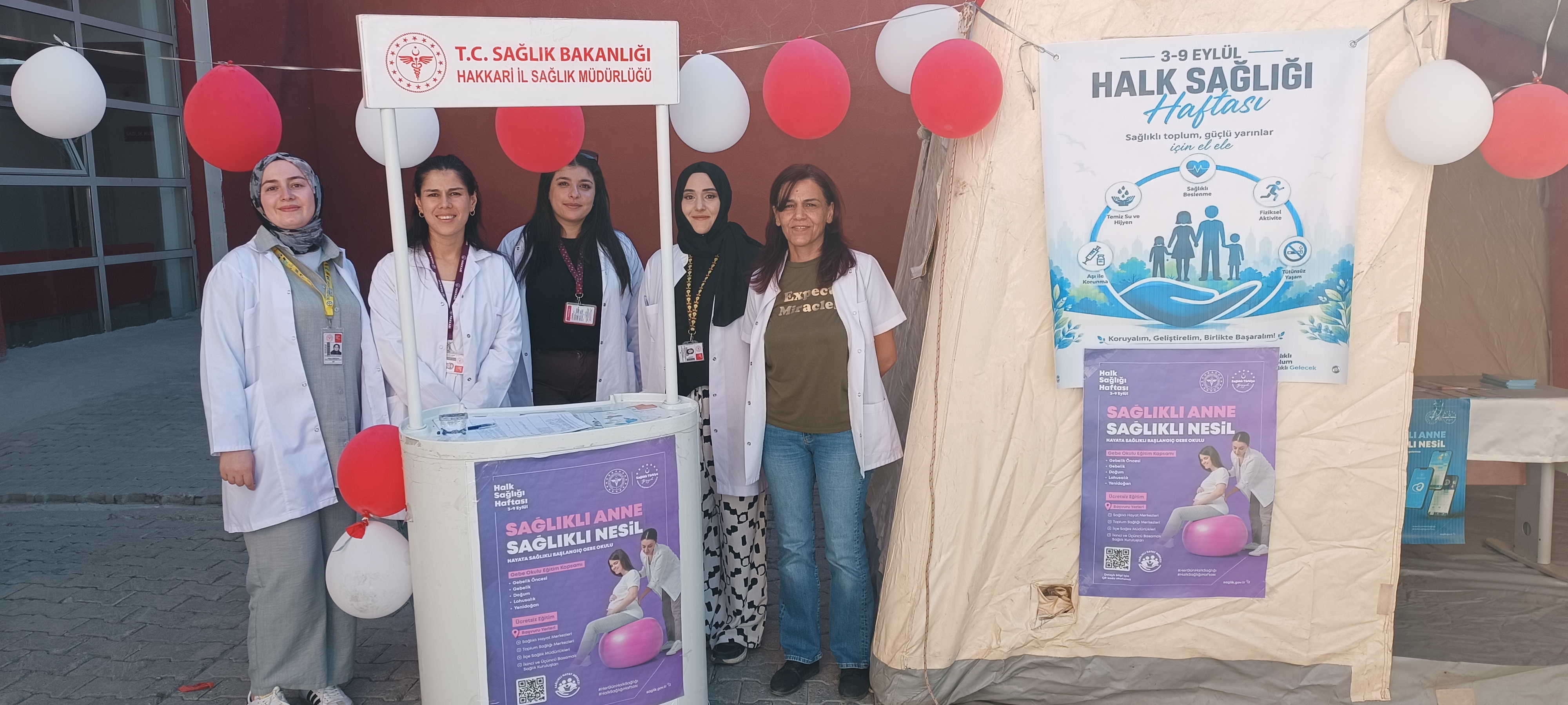 Hakkâri’de Halk Sağlığı Haftası Kapsamında Farkındalık Etkinliği Düzenlendi