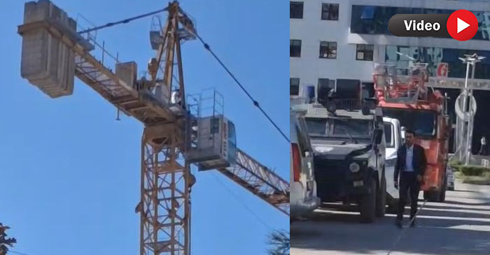 Hakkari Adliye Sarayında intihar girişimi!