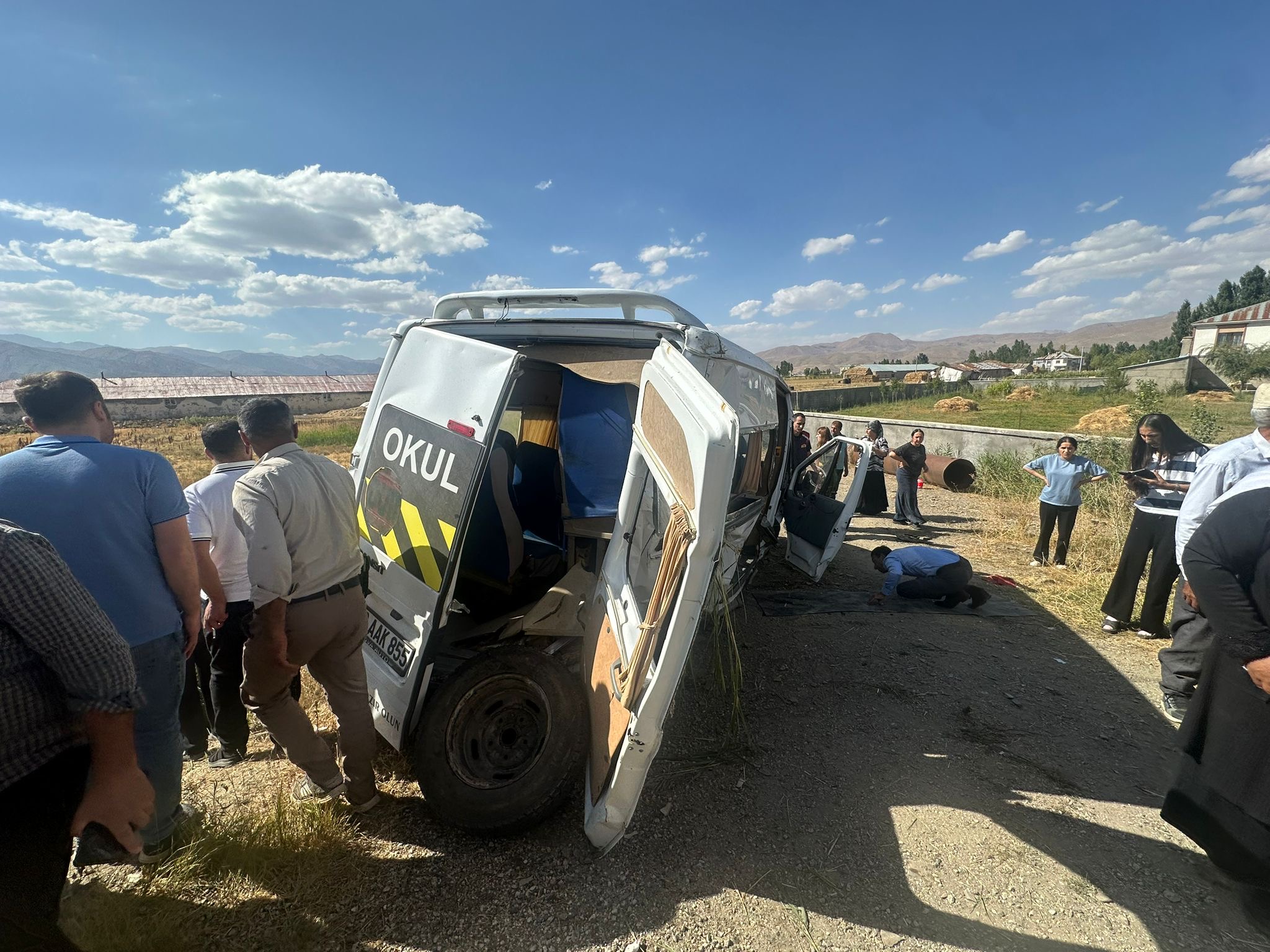 Hakkari’de feci kaza: 1’i ağır 6 Yaralı