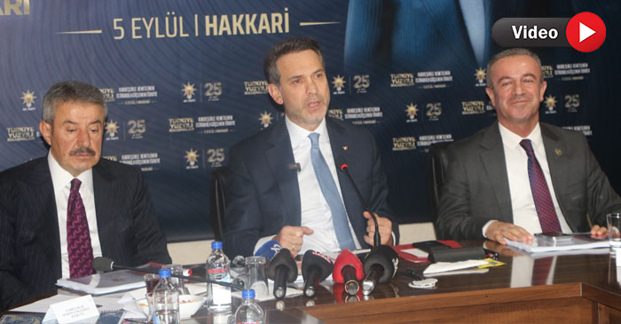 Bakan Bayraktar Hakkari’de konuştu!