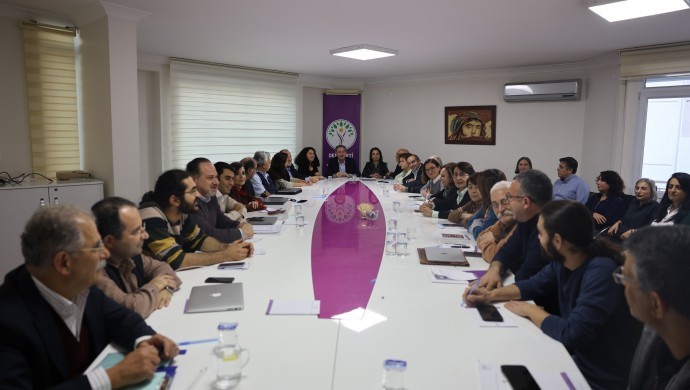 DEM Parti yeni MYK'si belirlendi