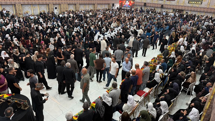 Hakkari’de 38 PKK'li için kurulan taziye 2’nci gününde