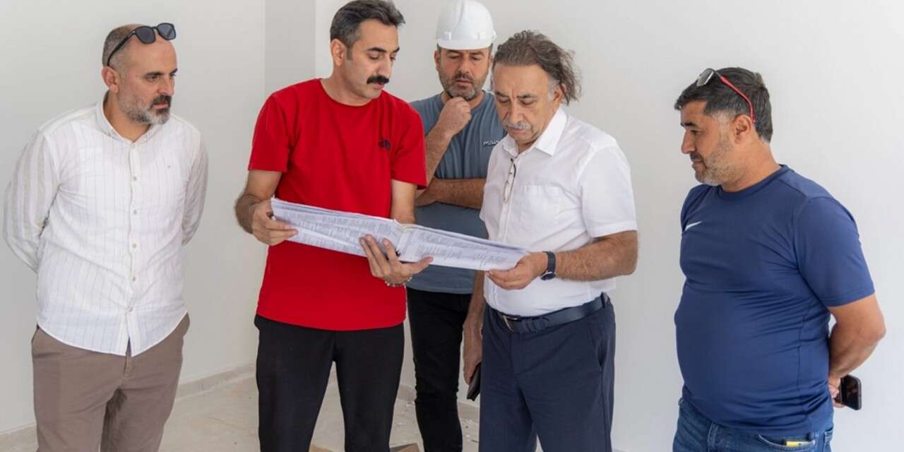Rektör Gençcelep’ten Çölemerik MYO binasında inceleme