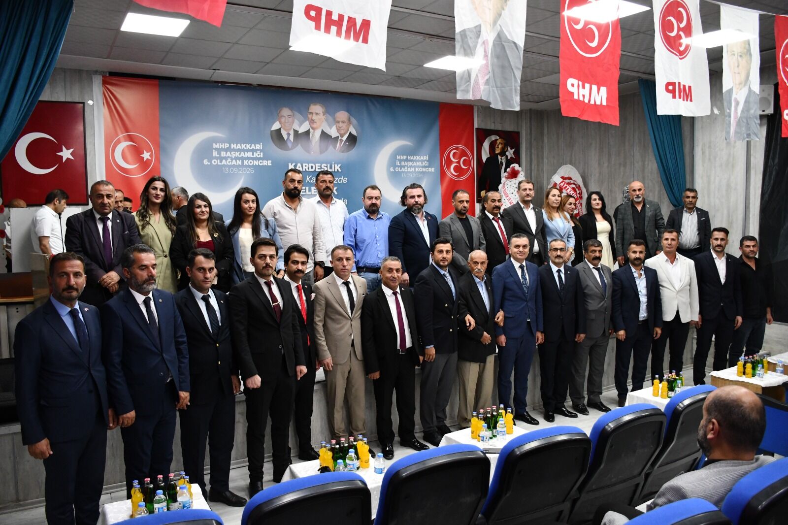 Hakkari’de MHP’nin 6. Olağan İl Kongresi gerçekleştirildi