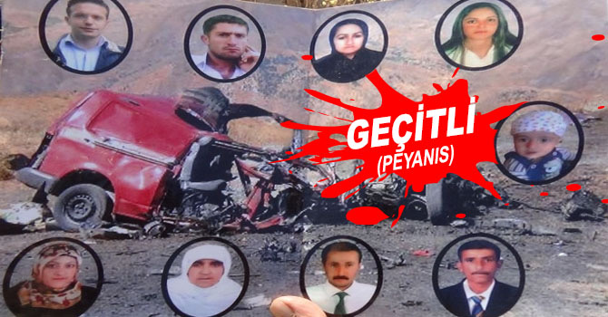 Hakkarideki patlamada ölen 9 kişi anıldı