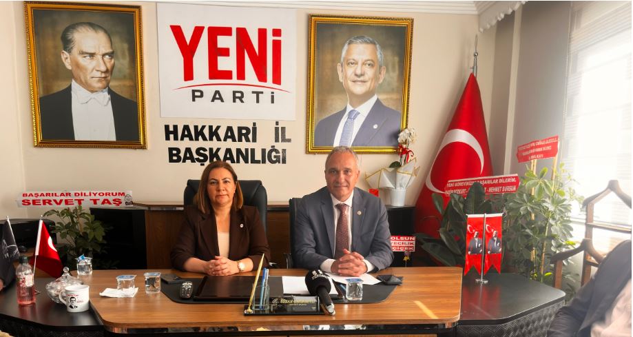 YENİ Parti Milletvekili Özçağdaş Hakkari’de temaslarda bulundu