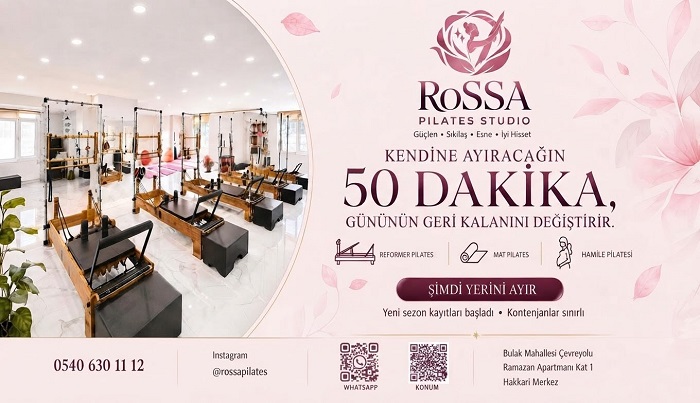 Hakkâri’de ROSSA Pilates Studio’da yeni sezon başladı