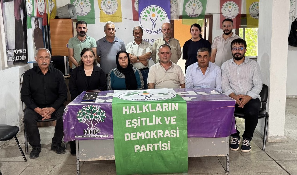 DEM Parti Çukurca’da kongre hazırlıklarına başladı