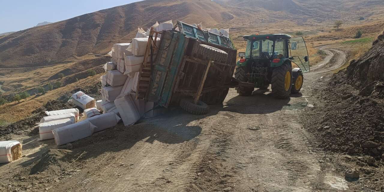Hakkari’de çiftçinin yol isyanı: “Yollarımız çok kötü”