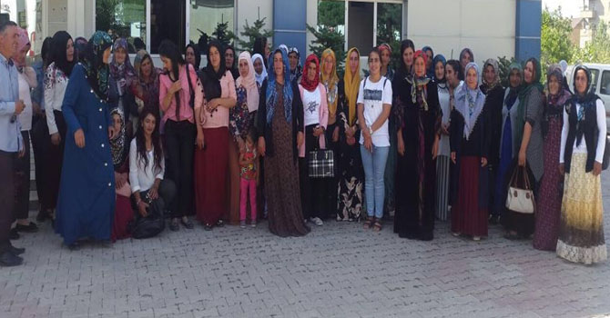 'Berivanın umudu' katılımcıları süt işletme tesisini gezdi