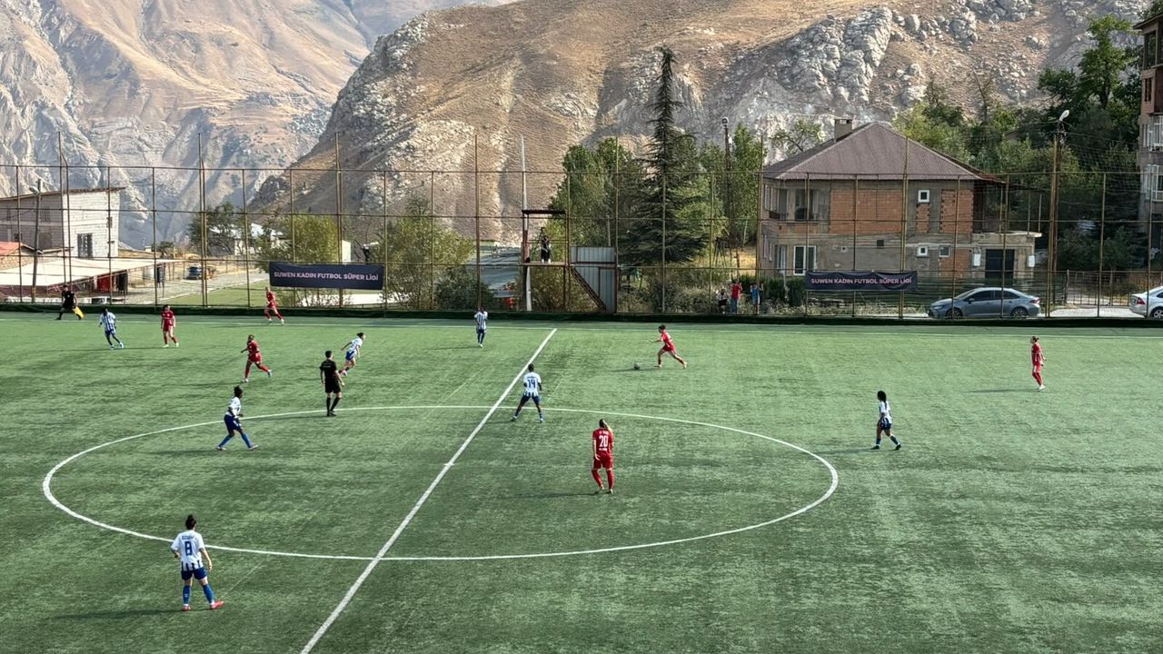 Hakkari kadın gücü rakibine 1-0 yenildi