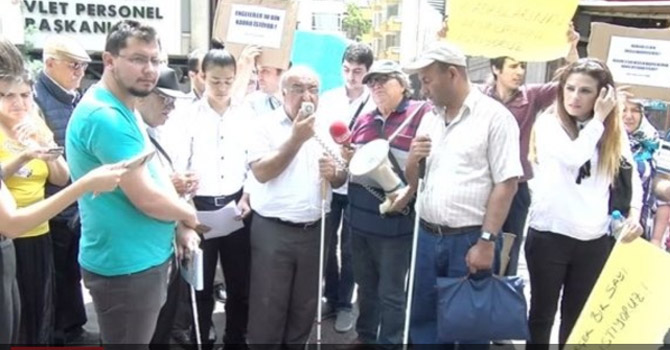 Engelliler iş istiyor