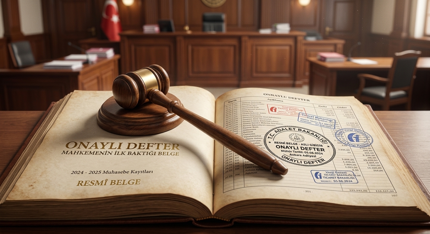 Onaylı Defter Mahkemenin İlk Baktığı Belge