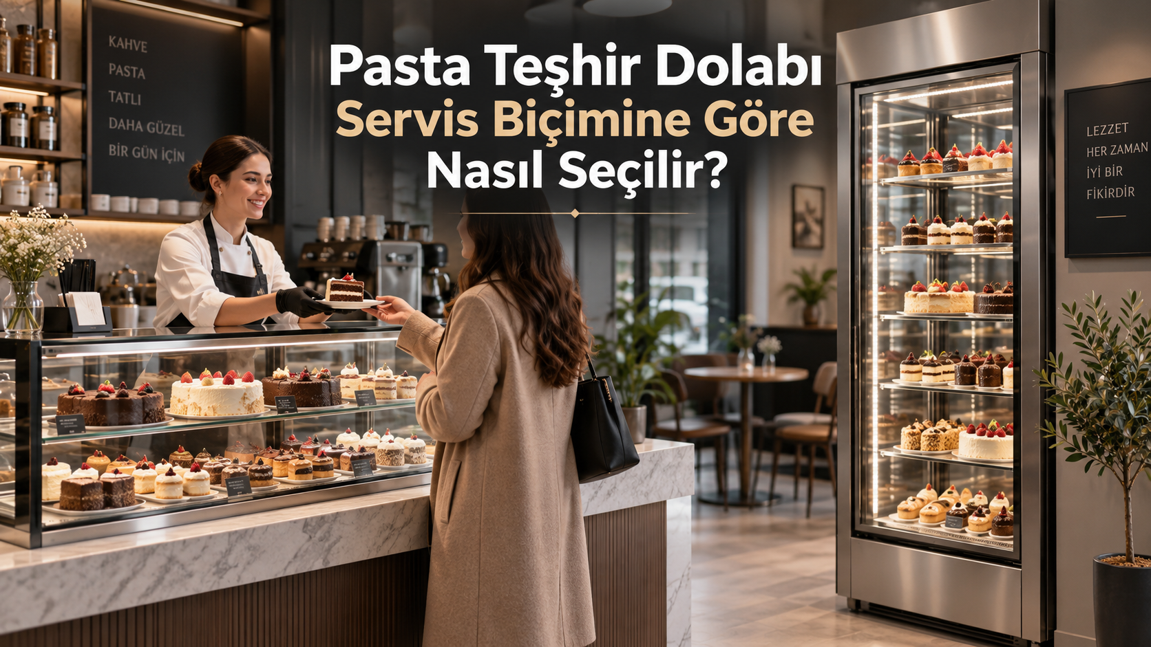 Pasta Teşhir Dolabı Servis Biçimine Göre Nasıl Seçilir?