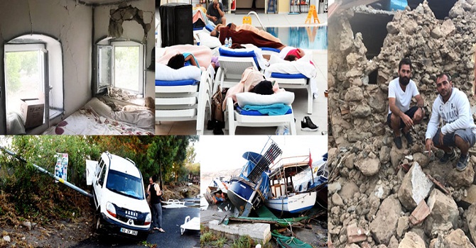 Ege'de 6.3 büyüklüğünde deprem!