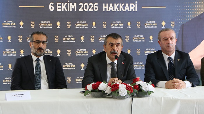 Bakan Tekin Hakkari’de STK’larla buluştu: “Şimdi top bizde”