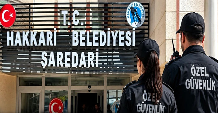 Hakkari Belediyesi'nin 2 güvenlik görevlisi alımı iptal edildi