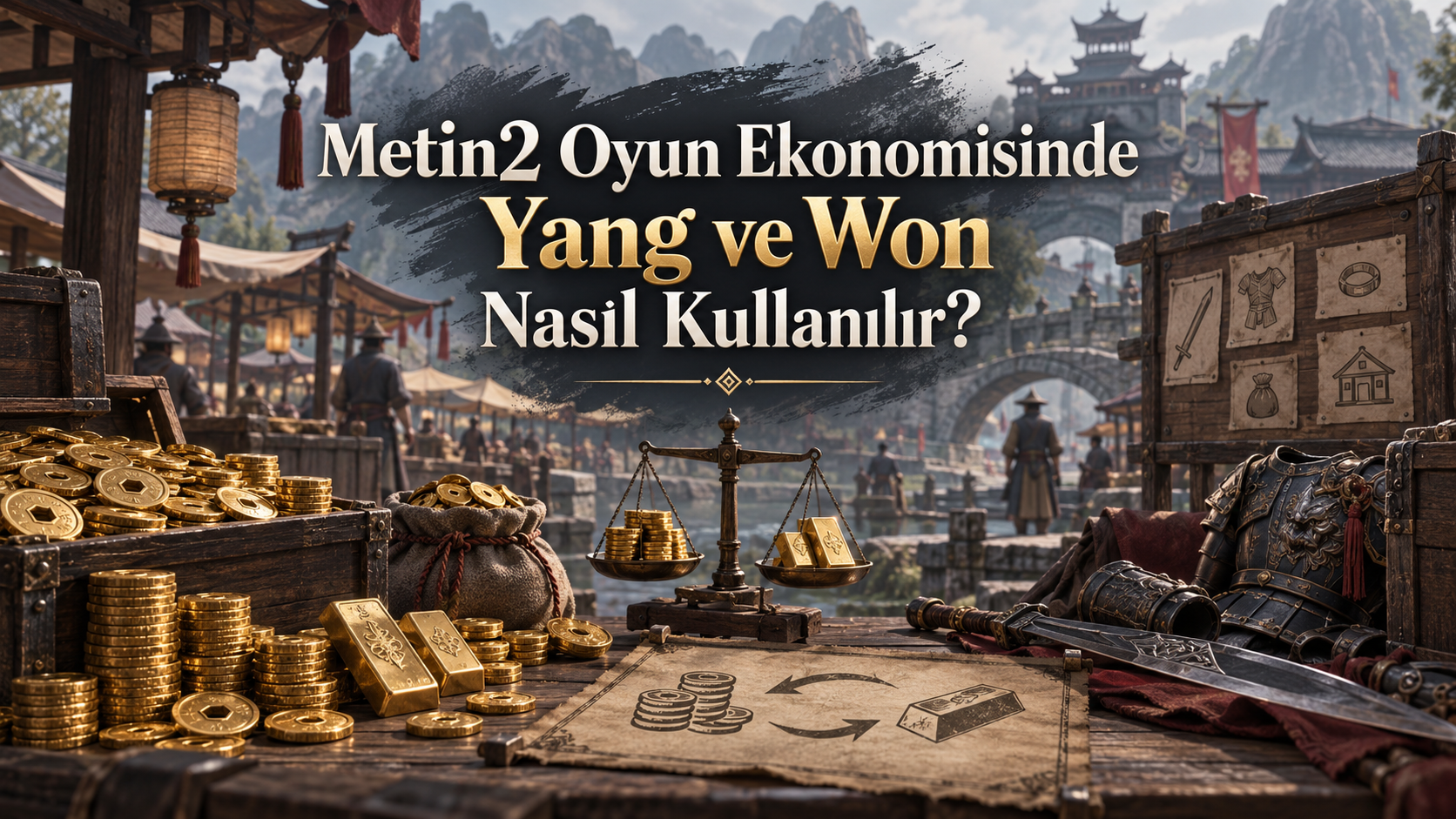 Metin2 Oyun Ekonomisinde Yang ve Won Nasıl Kullanılır?