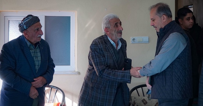 Hakkari Valisi Taşyapan’dan taziye ziyareti