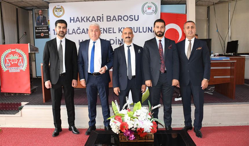 Hakkari Barosunun seçim heyecanı başladı