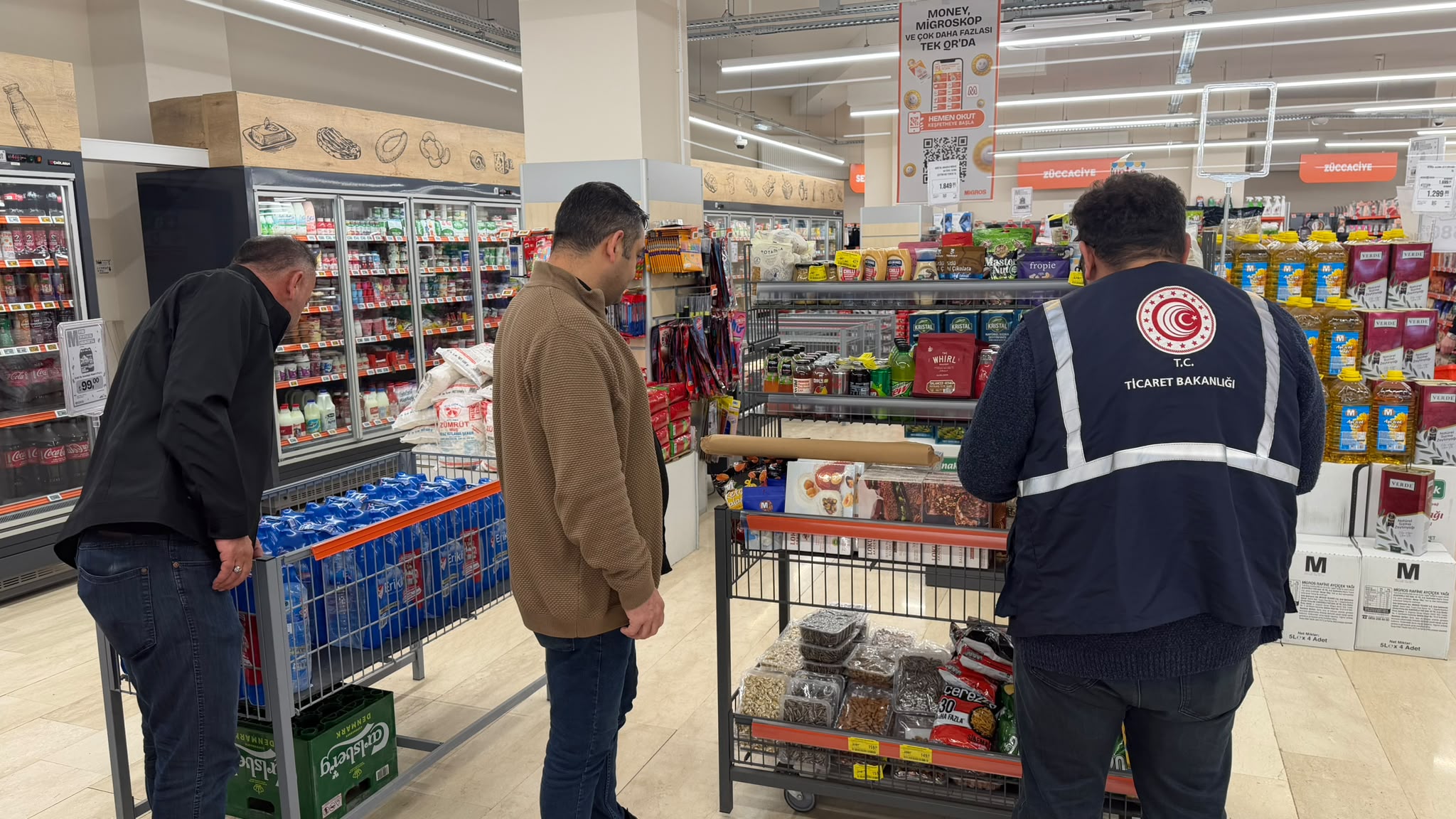 Hakkâri’de Market, Restoran ve Kafelere Fiyat Denetimi