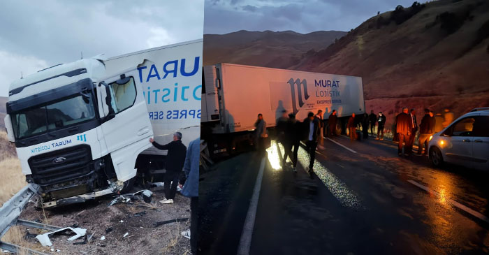 Hakkâri-Van kara yolunun korkutan virajlarında yine kaza!