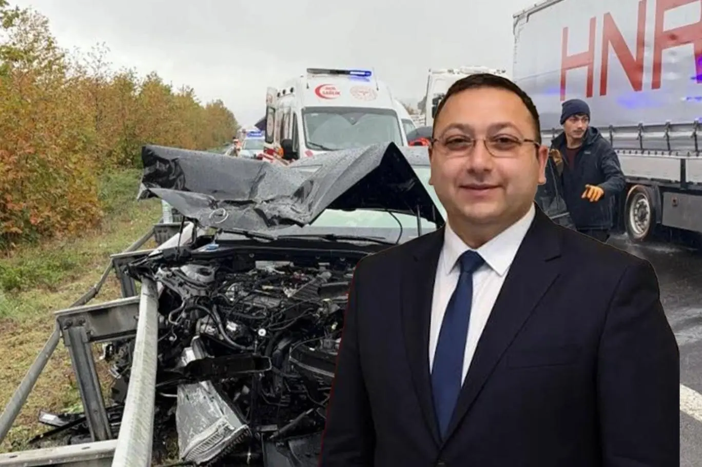Belediye Başkan Vekili Gültekin, trafik kazasında hayatını kaybetti