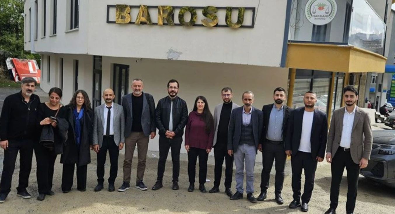 İHD heyetinden Hakkari Barosu’na ziyaret